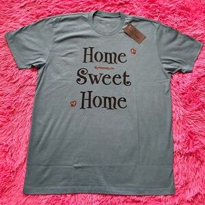 Gray Home Sweet Home Men's Polo Shirt